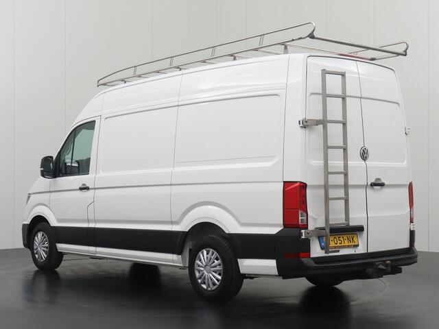 Volkswagen CRAFTER 2.0TDI 140PK L3H3 Highline | Imperiaal | Trekhaak | Airco | Cruise | 3-Persoons | Betimmering
