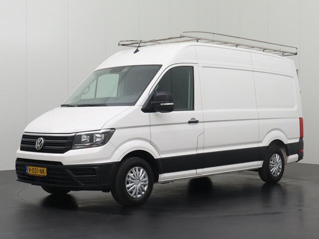 Volkswagen CRAFTER 2.0TDI 140PK L3H3 Highline | Imperiaal | Trekhaak | Airco | Cruise | 3-Persoons | Betimmering
