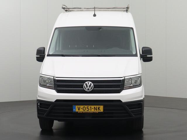 Volkswagen CRAFTER 2.0TDI 140PK L3H3 Highline | Imperiaal | Trekhaak | Airco | Cruise | 3-Persoons | Betimmering