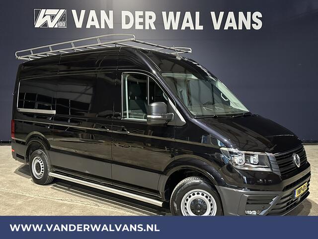 Volkswagen CRAFTER 2.0 TDI L3H3 L2H2 Euro6 Airco | Imperiaal | Cruisecontrol | Trekhaak Parkeersensoren, Sidebars, Bijrijdersbank, trap