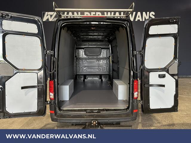Volkswagen CRAFTER 2.0 TDI L3H3 L2H2 Euro6 Airco | Imperiaal | Cruisecontrol | Trekhaak Parkeersensoren, Sidebars, Bijrijdersbank, trap