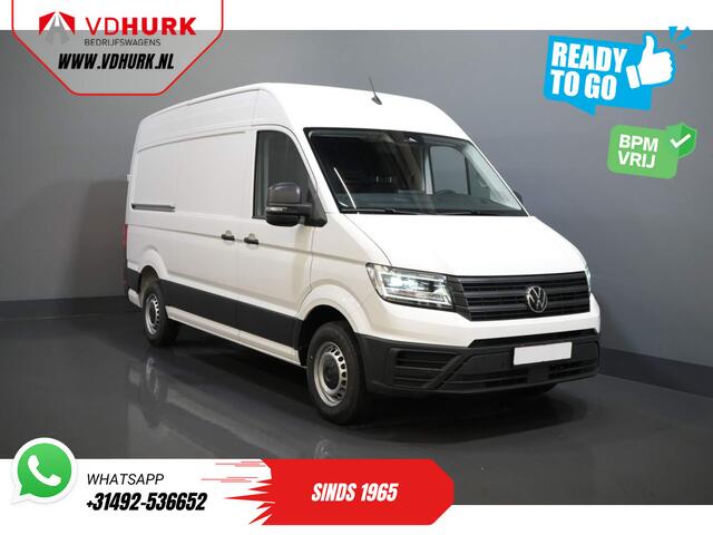 Volkswagen CRAFTER 35 2.0 TDI 140 pk DSG Aut. L3H3 BPM VRIJ/ LED/ Virtual Cockpit/ Camera/ Cruise/ Carplay/ Gev.Stoel