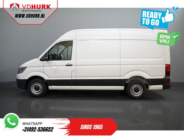 Volkswagen CRAFTER 35 2.0 TDI 140 pk DSG Aut. L3H3 BPM VRIJ/ LED/ Virtual Cockpit/ Camera/ Cruise/ Carplay/ Gev.Stoel