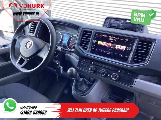 Volkswagen CRAFTER 35 2.0 TDI 180 pk L4H3 BPM VRIJ! RWD 3.5T trekverm./ Climate/ Tacho/ 270Gr.Deuren/ Navi/ Carplay/ Camera/ Cruise/ Trekhaak