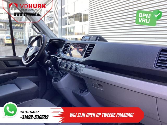 Volkswagen CRAFTER 35 2.0 TDI 180 pk L4H3 BPM VRIJ! RWD 3.5T trekverm./ Climate/ Tacho/ 270Gr.Deuren/ Navi/ Carplay/ Camera/ Cruise/ Trekhaak