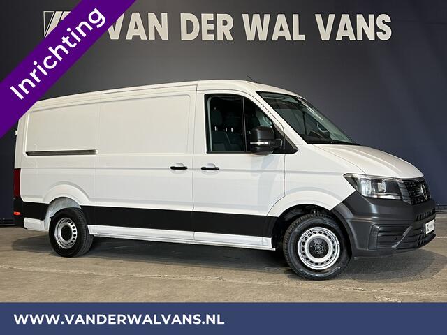Volkswagen CRAFTER 2.0 TDI 141pk L3H2 L2H1 Inrichting Euro6 Airco | Camera | Apple Carplay | Android Auto, 3000kg Trekhaak, Parkeersensoren, Bijrijdersbank