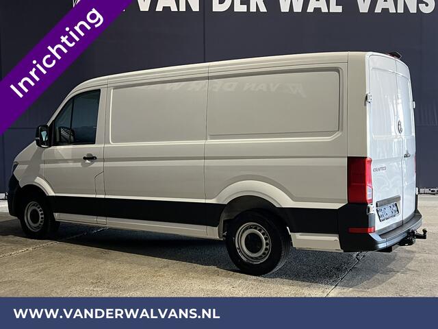 Volkswagen CRAFTER 2.0 TDI 141pk L3H2 L2H1 Inrichting Euro6 Airco | Camera | Apple Carplay | Android Auto, 3000kg Trekhaak, Parkeersensoren, Bijrijdersbank