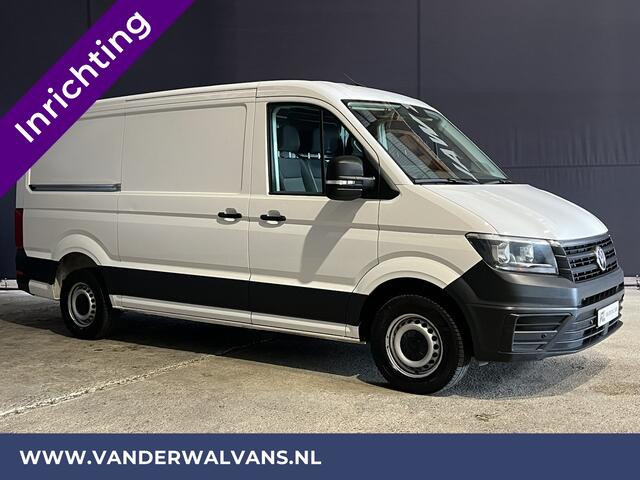 Volkswagen CRAFTER 2.0 TDI 141pk L3H2 L2H1 Inrichting Euro6 Airco | Camera | Apple Carplay | Android Auto, 3000kg Trekhaak, Parkeersensoren, Bijrijdersbank