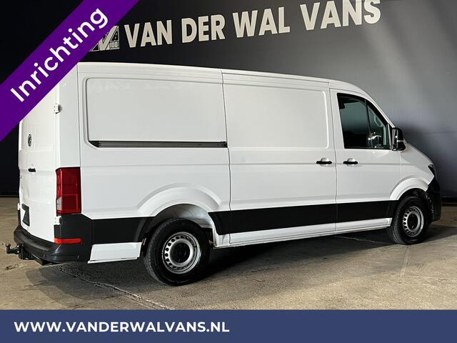 Volkswagen CRAFTER 2.0 TDI 141pk L3H2 L2H1 Inrichting Euro6 Airco | Camera | Apple Carplay | Android Auto, 3000kg Trekhaak, Parkeersensoren, Bijrijdersbank