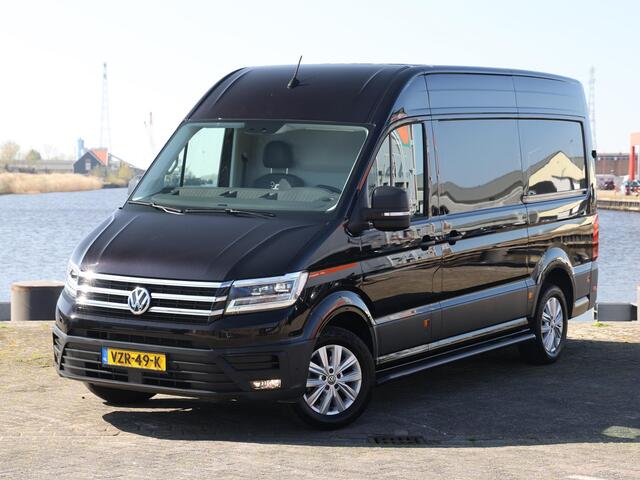 Volkswagen CRAFTER 2.0 TDI 177PK Automaat L3H3 Exclusive 75-Edition | ACC | LED | ErgoComfort Stoel | Climatronic | 2x Schuifdeur | Leder | Camera | Trekhaak | Betimmering |