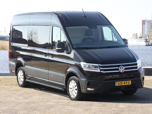 Volkswagen CRAFTER 2.0 TDI 177PK Automaat L3H3 Exclusive 75-Edition | ACC | LED | ErgoComfort Stoel | Climatronic | 2x Schuifdeur | Leder | Camera | Trekhaak | Betimmering |