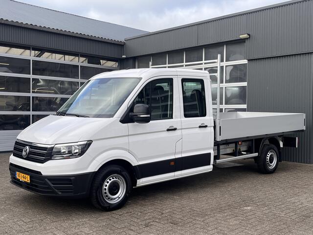 Volkswagen CRAFTER 35 2.0 TDI L4 DC Maxi Airco Cruise Control Open laadbak 7-persoons Euro 6 Open laadbak Pick-up p-up Bakwagen 1e eigenaar Telefoonverbinding