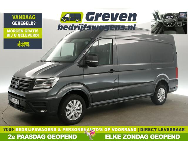 Volkswagen CRAFTER 2.0 TDI DSG HIGHLINE EXCLUSIVE L3H3 | FACELIFT MODEL | BPM VRIJ | NIEUW 3000KG TREKHAAK VIRTUAL ADAPTIVE CRUISE LED 140PK CARPLAY 17"LMV