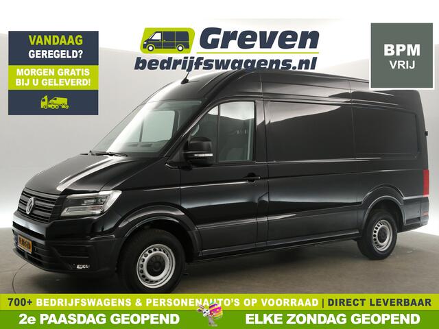 Volkswagen CRAFTER 35 2.0 TDI L3H3 140PK | NIEUW | BPM VRIJ | 3000KG | Airco Cruise Camera Carplay Massagestoel 3 Persoons Navi LED