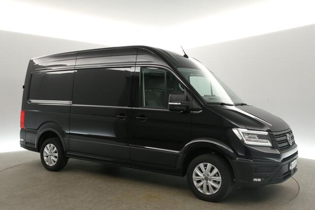 Volkswagen CRAFTER 2.0 TDI DSG HIGHLINE EXCLUSIVE L3H3 | FACELIFT MODEL | BPM VRIJ | NIEUW 3000KG TREKHAAK VIRTUAL ADAPTIVE CRUISE LED 140PK CARPLAY 17"LMV