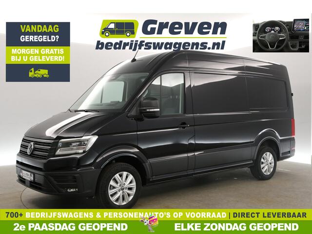 Volkswagen CRAFTER 2.0 TDI DSG HIGHLINE EXCLUSIVE L3H3 | FACELIFT MODEL | BPM VRIJ | NIEUW 3000KG TREKHAAK VIRTUAL ADAPTIVE CRUISE LED 140PK CARPLAY 17"LMV