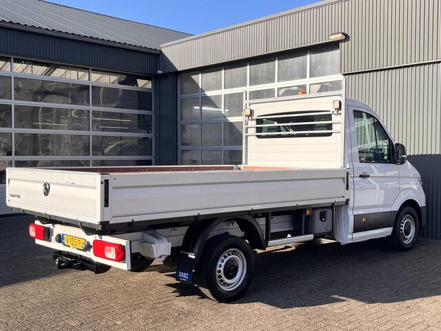 Volkswagen CRAFTER 35 2.0 TDI Airco Cruise Control Trekhaak 3500kg trekgewicht Open laadbak Navigatiesysteem Apple carplay Euro 6 Open laadbak Pick-up p-up Bakwagen 1e eigenaar Telefoonverbinding