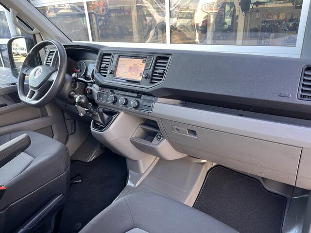 Volkswagen CRAFTER 35 2.0 TDI Airco Cruise Control Trekhaak 3500kg trekgewicht Open laadbak Navigatiesysteem Apple carplay Euro 6 Open laadbak Pick-up p-up Bakwagen 1e eigenaar Telefoonverbinding