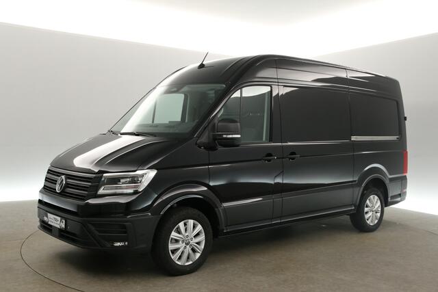 Volkswagen CRAFTER 2.0 TDI DSG HIGHLINE EXCLUSIVE L3H3 | FACELIFT MODEL | BPM VRIJ | NIEUW 3000KG TREKHAAK VIRTUAL ADAPTIVE CRUISE LED 140PK CARPLAY 17"LMV