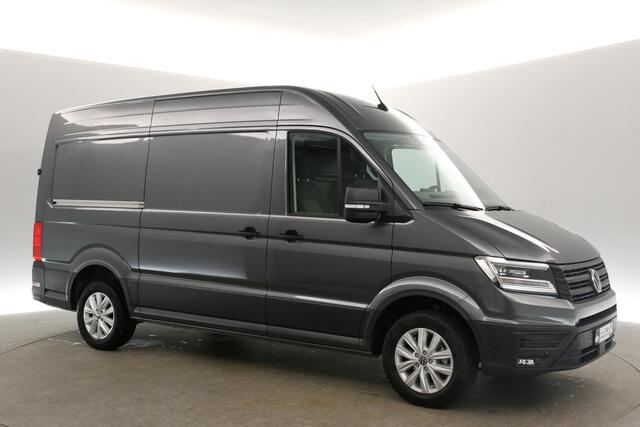 Volkswagen CRAFTER 2.0 TDI DSG HIGHLINE EXCLUSIVE L3H3 | FACELIFT MODEL | BPM VRIJ | NIEUW 3000KG TREKHAAK VIRTUAL ADAPTIVE CRUISE LED 140PK CARPLAY 17"LMV