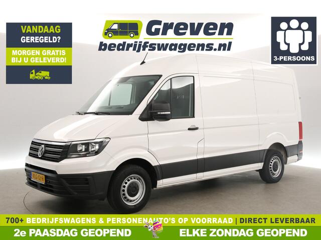 Volkswagen CRAFTER 30 2.0 TDI L3H3 140PK Airco Cruise Parkeersensoren 3 Persoons Elektrpakket