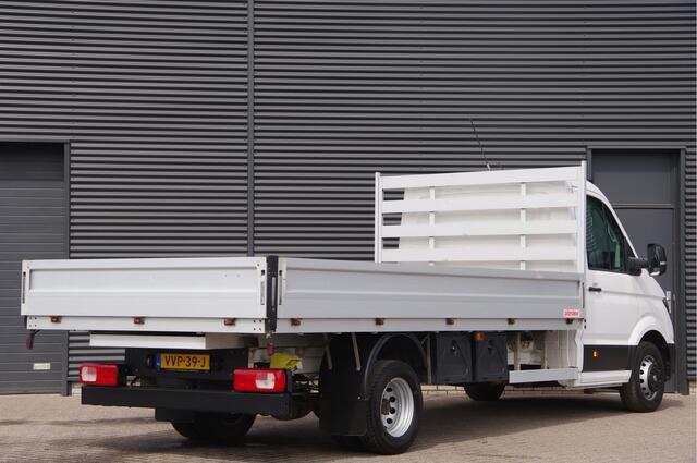 Volkswagen CRAFTER 50 2.0 TDI L4 177PK PICK-UP, 3.5T TREKGEW., DUBBEL LUCHT, CRUISE, AIRCO, BLUETOOTH, OPENLAADBAK, OPEN LAADBAK,