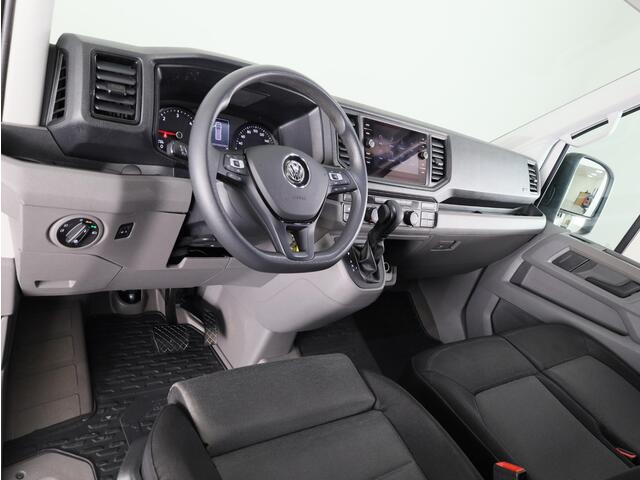 Volkswagen CRAFTER 35 2.0 TDI L3H3 EURO VI 140 pk Automaat (DSG) | Verlengde garantie | Navigatie | Parkeersensoren (Zijflankbescherming) | Achteruitrijcamera | Cruise control | 2 zitplaatsen rechtsvoor |