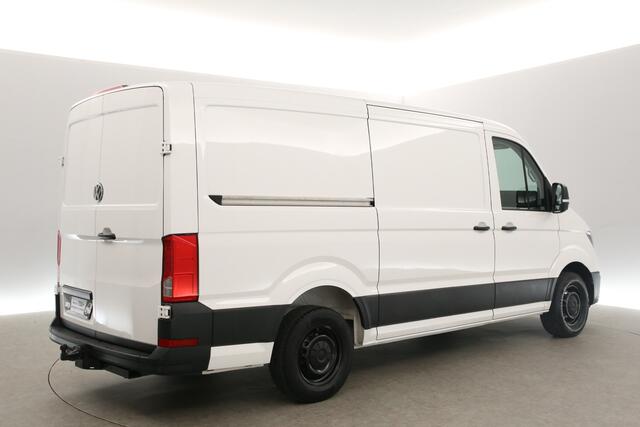 Volkswagen CRAFTER 30 2.0 TDI L3H2 177PK 3000KG Trekgew. Automaat DSG Airco Cruise Carplay 2xSchuifdeur Navi 3 Pers Trekhaak
