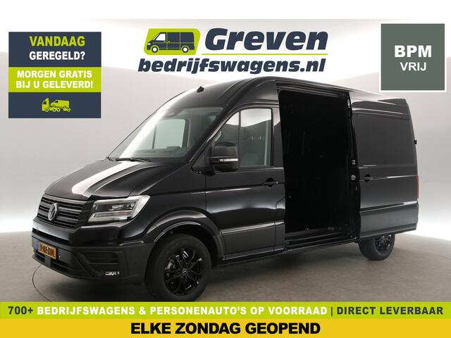Volkswagen CRAFTER 2.0 TDI DSG HIGHLINE EXCLUSIVE L3H3 | FACELIFT MODEL | BPM VRIJ | NIEUW 3000KG 2XSCHUIFDEUR TREKHAAK VIRTUAL ADAPTIVE CRUISE LED 140PK CARPLAY 17"LMV