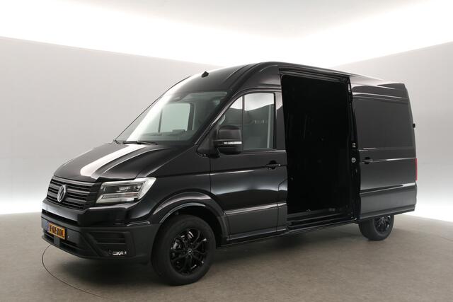 Volkswagen CRAFTER 2.0 TDI DSG HIGHLINE EXCLUSIVE L3H3 | FACELIFT MODEL | BPM VRIJ | NIEUW 3000KG 2XSCHUIFDEUR TREKHAAK VIRTUAL ADAPTIVE CRUISE LED 140PK CARPLAY 17"LMV
