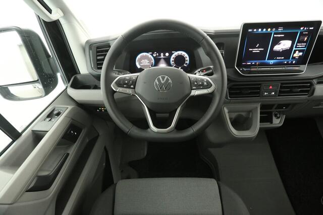 Volkswagen CRAFTER 2.0 TDI DSG HIGHLINE EXCLUSIVE L3H3 | FACELIFT MODEL | BPM VRIJ | NIEUW 3000KG 2XSCHUIFDEUR TREKHAAK VIRTUAL ADAPTIVE CRUISE LED 140PK CARPLAY 17"LMV