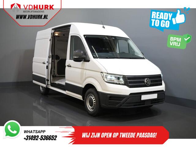 Volkswagen CRAFTER 35 2.0 TDI 140 pk DSG Aut. L3H3 BPM VRIJ! LED/ Virtual Cockpit/ Camera/ Cruise/ Carplay/ Gev.Stoel
