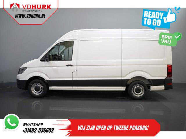 Volkswagen CRAFTER 35 2.0 TDI 140 pk DSG Aut. L3H3 BPM VRIJ! LED/ Virtual Cockpit/ Camera/ Cruise/ Carplay/ Gev.Stoel