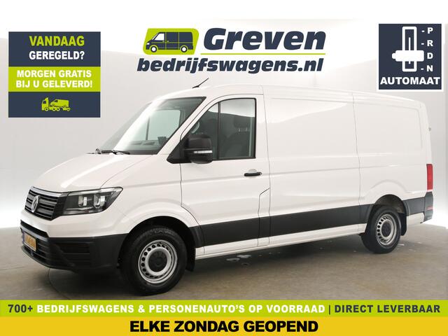 Volkswagen CRAFTER 30 2.0 TDI L3H2 140PK | 3000KG Trekgew. Automaat Airco Cruise Carplay DSG 3 Persoons Elektrpakket Schuifdeur