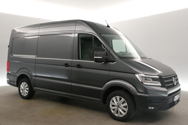 Volkswagen CRAFTER 2.0 TDI DSG HIGHLINE EXCLUSIVE L3H3 | FACELIFT MODEL | BPM VRIJ | NIEUW 3000KG TREKHAAK VIRTUAL ADAPTIVE CRUISE LED 140PK CARPLAY 17"LMV
