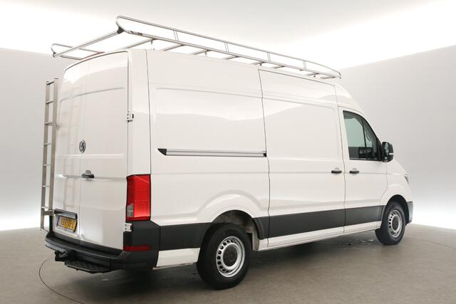 Volkswagen CRAFTER 35 2.0 TDI L3H3 | 140PK | 3000KG Trekgew. Trekhaak | Airco Cruise 3 Persoons Imperiaal