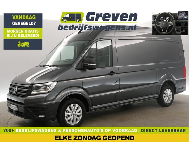 Volkswagen CRAFTER 2.0 TDI DSG HIGHLINE EXCLUSIVE L3H3 | FACELIFT MODEL | BPM VRIJ | NIEUW 3000KG TREKHAAK VIRTUAL ADAPTIVE CRUISE LED 140PK CARPLAY 17"LMV