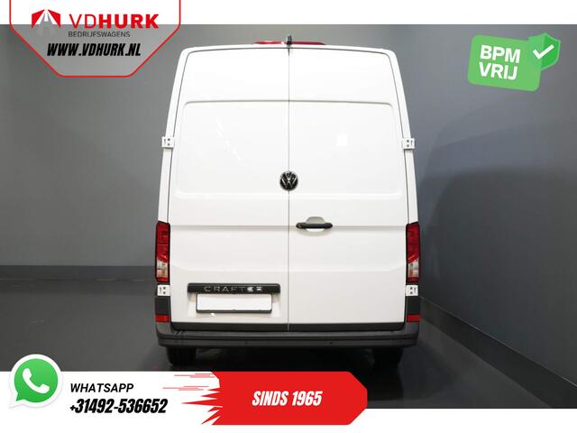 Volkswagen CRAFTER 35 2.0 TDI 140 pk DSG Aut. L3H3 BPM VRIJ! LED/ Virtual Cockpit/ Camera/ Cruise/ Carplay/ Gev.Stoel