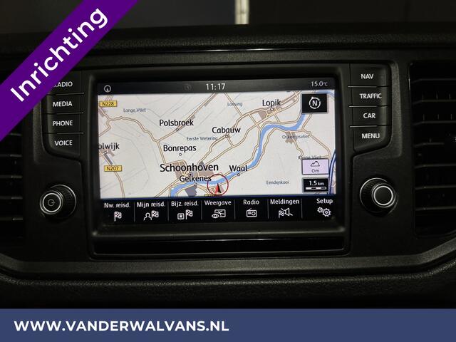 Volkswagen CRAFTER 2.0 TDI 177pk L3H2 L2H1 Inrichting Euro6 Airco | Navigatie | Apple Carplay | Android Auto, 3000kg Trekhaak, Imperiaal, Cruisecontrol, Parkeersensoren, Bijrijdersbank