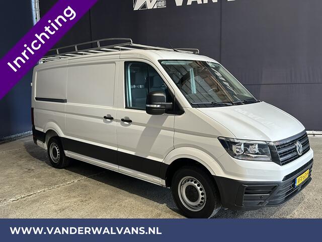 Volkswagen CRAFTER 2.0 TDI 177pk L3H2 L2H1 Inrichting Euro6 Airco | Navigatie | Apple Carplay | Android Auto, 3000kg Trekhaak, Imperiaal, Cruisecontrol, Parkeersensoren, Bijrijdersbank