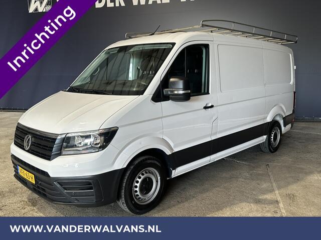 Volkswagen CRAFTER 2.0 TDI 177pk L3H2 L2H1 Inrichting Euro6 Airco | Navigatie | Apple Carplay | Android Auto, 3000kg Trekhaak, Imperiaal, Cruisecontrol, Parkeersensoren, Bijrijdersbank