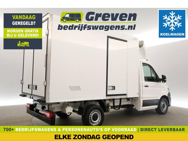 Volkswagen CRAFTER 35 2.0 TDI 177PK Koelwagen Bakwagen Zijdeur Airco Koelauto 3 Persoons Laadbak Achterdeuren Elektrpakket