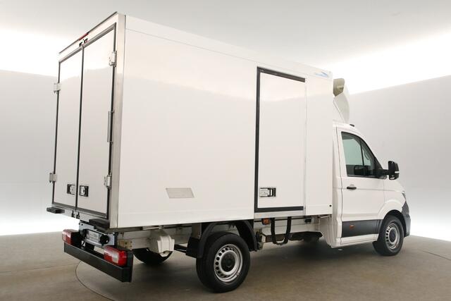 Volkswagen CRAFTER 35 2.0 TDI 177PK Koelwagen Bakwagen Zijdeur Airco Koelauto 3 Persoons Laadbak Achterdeuren Elektrpakket