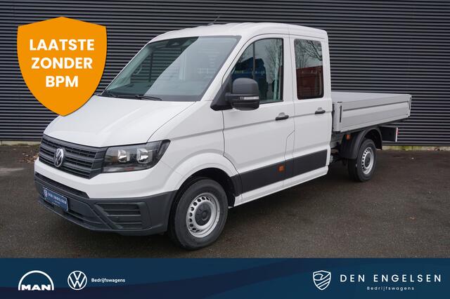 Volkswagen CRAFTER 35 | 2.0 TDI | Pick-UP DC | FACELIFT | 7 Zitplaatsen | App-Connect | Cruise | PDC