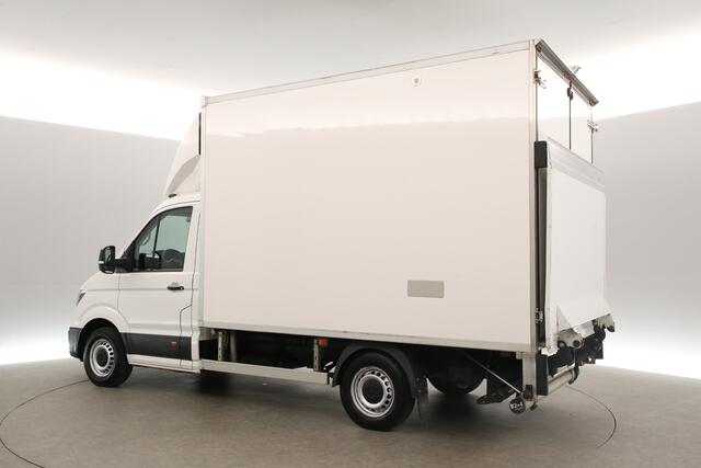 Volkswagen CRAFTER 35 2.0 TDI Bakwagen | NACHTKOELING | 141PK DSG Automaat Koelwagen Laadklep Laadbak Zijdeur Koelauto Airco Cruise Navi 3 Persoons