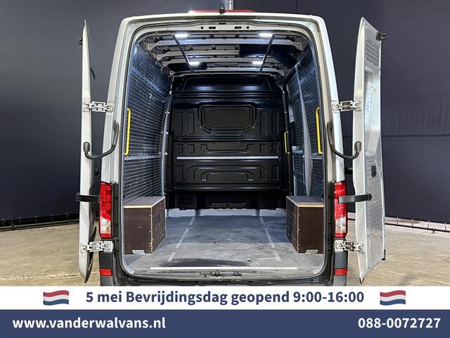 Volkswagen CRAFTER 2.0 TDI 141pk L3H3 L2H2 Euro6 Airco | Camera | Apple Carplay | Android Auto | Cruisecontrol Parkeersensoren, Bijrijdersbank