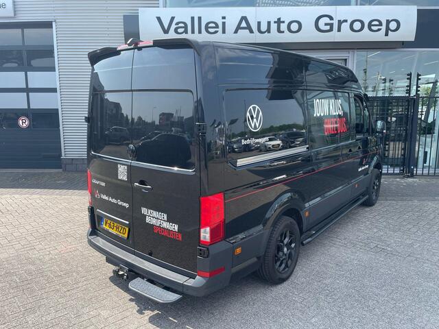 Volkswagen CRAFTER 35 2.0 TDI L3H3 Exclusive | Hero Uitvoering | Airco | 18"lm velgen | 3 zits | dakspoiler | Zonneklep | Trekhaak | Led koplampen | multifunctioneel stuurwiel |