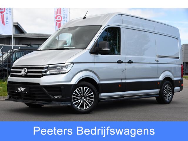 Volkswagen CRAFTER 35 2.0 TDI L3H3 Highline Adaptieve Cruise, Camera, Carplay, LED, Multimedia, 140PK, Automaat, 2 x Schuifdeur, Stoelverwarming, Uniek!