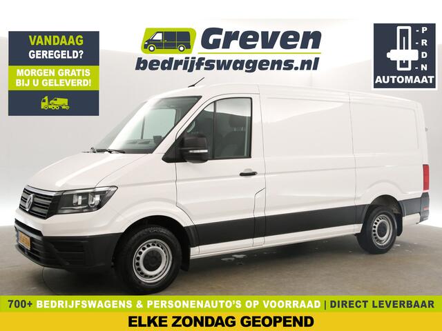 Volkswagen CRAFTER 30 2.0 TDI L3H2 140PK DSG Automaat 3000KG Trekgew. Airco Cruise Carplay 3 Persoons Elektrpakket Schuifdeur