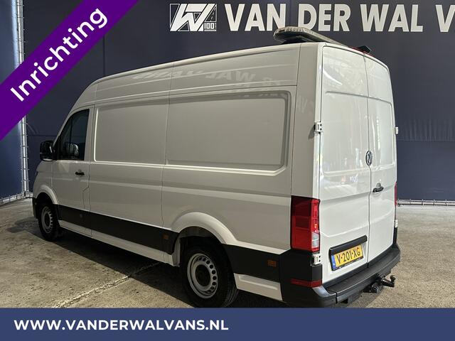Volkswagen CRAFTER 2.0 TDI 177pk 3500kg Trekhaak L3H3 L2H2 Inrichting Euro6 Airco | Camera | Navigatie | Apple Carplay Android Auto, Cruiscontrol, Chauffeursstoel, Verwarmde Voorruit, Parkeersensoren